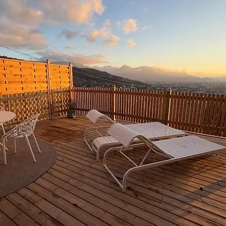 Panoramablick-apartment Mit Terrasse Bei Bregenz Kennelbach